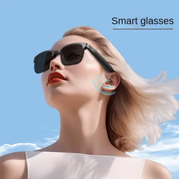 Akıllı Bluetooth Gözlük Yönlü Ses kablosuz kulaklıklar Çok Fonksiyonlu Müzik Dinleme Ve Çağrı Spor Güneş Gözlüğü