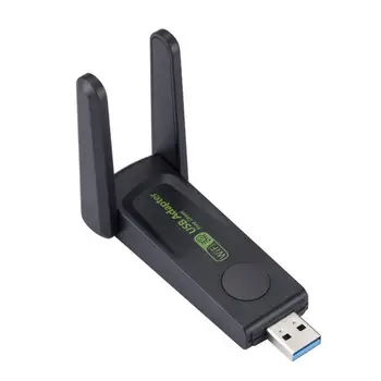 USB wifi adaptörü Yüksek kazançlı çift Bantlı 600Mbps USB3.0 Ağ Kartları Bilgisayar Aksesuarları Dizüstü Bilgisayarlar İçin Masaüstü PC Ve Tabletler