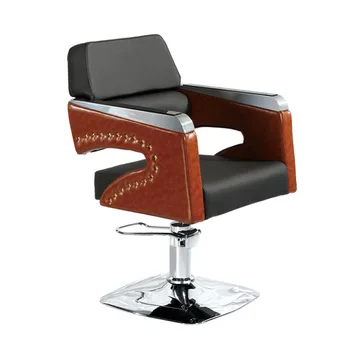 Lüks Profesyonel berber koltuğu Salon Vintage Güzellik pedikür sandalyesi Kuaförlük Şekillendirici Sillon Pedicura Mobilya Salon LJ50BC