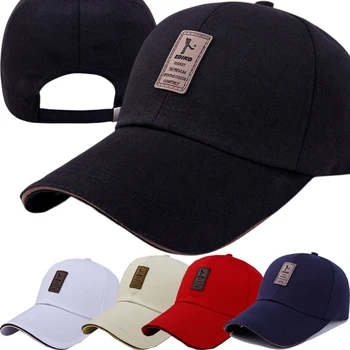 Sıcak Satış Unisex Moda beyzbol şapkası Erkek Kadın Yüksek Kaliteli Golf Spor Şapka Yaz Ayarlanabilir Düz şoför şapkası koşu şapka