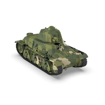 SSMODEL 100653 V1. 7 1/100 3D Baskılı Reçine model seti Fransa Hotchkiss H35 Hafif Tank