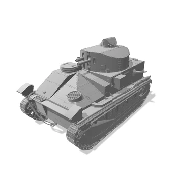 SSMODEL 48578 V1. 7 1/48 3D Baskılı Reçine model seti İngiliz Vickers Mk II Orta Tankı