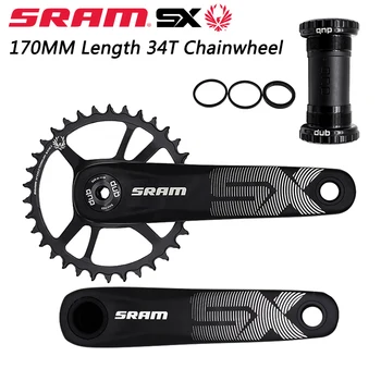 SRAM SX 11/12 Hız Aynakol 170mm Uzunluk 34T Aynakol Dağ Bisikleti için FC-SX-1-A1 12S Krank MTB Bisiklet Parçaları
