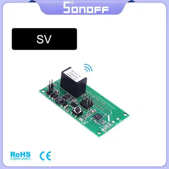 SONOFF SV 5-24V Güvenli Voltaj Kablosuz WiFi Akıllı Ev anahtar modülü Desteği İkincil Geliştirme Alexa İle Çalışmak eWeLink APP