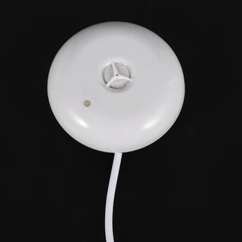 3X Beyaz Çörek Nemlendirici Usb Ofis Masaüstü Mini Nemlendirici Taşınabilir Yaratıcı Hava Temizleyici Beyaz