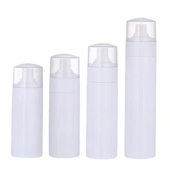 100ML 120ML 150ML 200ML Boş Yuvarlak Plastik Beyaz pet şişe Sprey Şişeleri Doldurulabilir Kozmetik Ambalaj Kabı 15 Adet