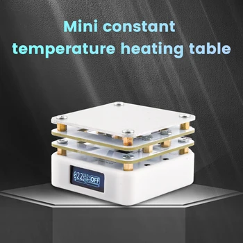 Sıcak Plaka Ayarlanabilir 0°C-240°C Rework İstasyonu PCB kartı Lehimleme Sökme Isıtma Plakası LED Şerit Onarım Aracı