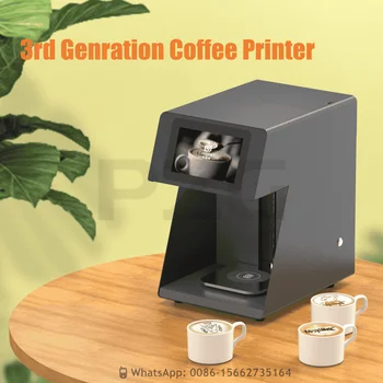 110/220V Kahve Yazıcı Otomatik Kek Yazıcı Çikolata Selfie Yazıcı Kahve baskı makinesi Cappuccino Bisküvi İçin Wifi İle