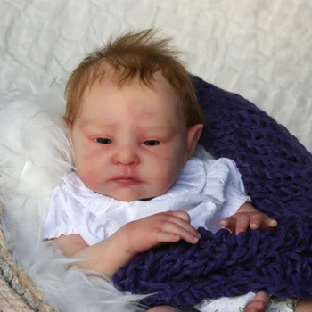 FBBD 20 inç Bebe Reborn Bebek Kiti Tatlı Bebek Elf Kader Peri Bitmemiş Boyasız DIY Bebek Parçaları Bez Vücut
