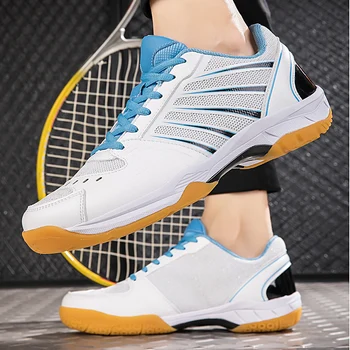 Erkek Tenis Ayakkabıları Profesyonel Mahkeme Yarışması Ayakkabı erkek Örgü Nefes Badminton Ayakkabı erkek Masa Tenisi spor ayakkabıları