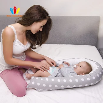Bebek Beşik Taşınabilir Katlanabilir seyahat yatağı Tampon Çocuklar İçin bebek yatağı Çocuklar Pamuk Beşik Yenidoğan bebek beşiği Taşınabilir Beşik