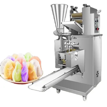 Otomatik Hamur Vapur Topuz Mantı Kızarmış Makinesi Calzone Khinkali Samosa Cilt Yapma Makinesi Empanada Makinesi Gıda Fabrikası İçin