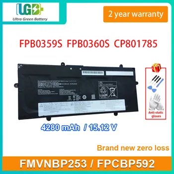 UGB Yeni FPCBP592 FMVNBP253 Laptop batarya Fujitsu FPB0359S TBD FPB0360S CP801785 15.12 V 4280mAh
