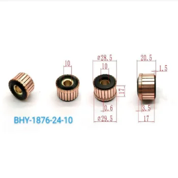 1 adet 28. 5x20. 5(17)mm 24 P Bakır Çubuklar Alternatör Elektrik Motoru Komütatör BHY-1876-24