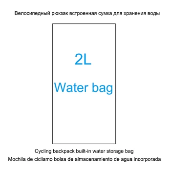 Su Torbası Su saklama çantası 2L için Uygun Bisiklet Yürüyüş Kamp Sırt Çantası toksik Olmayan Kolay Temiz Büyük Açılış Hızlı Bırakma