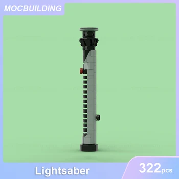 Lightsaber Modeli MOC Yapı Taşları DIY Tuğla Eğitici Yaratıcı Ekran çocuk oyuncakları Çocuklar Noel Hediyeleri 322 ADET