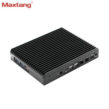 Maxtang Intel i3 - 5005U i5-4200U Mini Oyun PC, fansız DDR3L mSATA Masaüstü Bilgisayar Wifi için Mini-PCIe İle Win11 Pro Destekler
