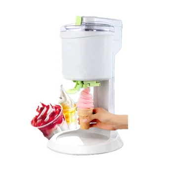 Moda Ev Küçük Ev Yapımı Mini Dondurma Makinesi Çocuk Dondurma Makinesi