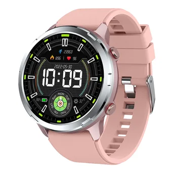 Yeni 1.32 inç erkek Bluetooth Çağrı GPS akıllı saat Spor Spor İzci kalp monitörü Android IOS İçin Smartwatch 300mAh erkekler