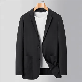 6540-yeni erkek Takım Elbise Dört Mevsim Rahat iş gevşek Ceket