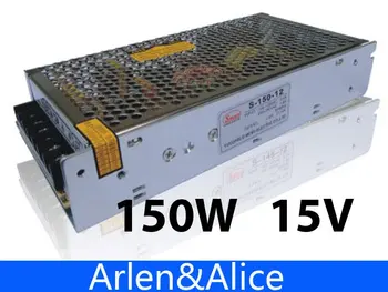 150 W 15 V 10A Tek Çıkış Anahtarlama güç kaynağı LED Şerit ışık AC için DC
