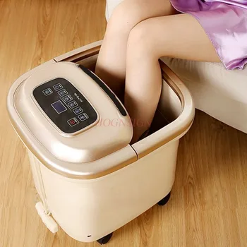 Otomatik derin elektrikli ayak temizleme ayak banyosu ayak yıkama Plantar banyo varil elektronik masaj ısıtma bacak ev ev