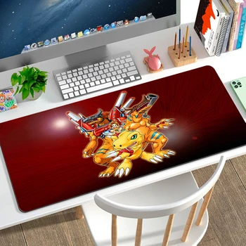 Mousepad Gamer Digimons Fare oyun aksesuarları Mausepad Masa Matı Klavye kauçuk ped Mat Paspaslar Pc Dolabı Fare Dizüstü Bilgisayarlar Pedleri Xxl