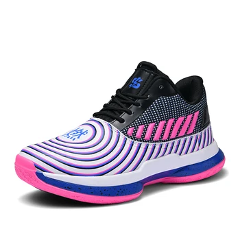 2023 Yeni Profesyonel Erkek Basketbol spor ayakkabıları Açık Çiftler Giyilebilir basketbol ayakkabıları Erkekler Kadınlar Yüksek Top Sneakers 37-45