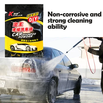10 adet Araba Yıkama Tozu Araba temizleme şampuanı Çok Fonksiyonlu Temizleme Araçları Evrensel Araba Sabun Tozu Cam Yıkama Aksesuarları