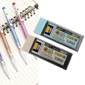 Sanat Kroki 2B Kalem Dolum Kalem Dolum Otomatik Kalem Çekirdek Dolum Değiştirilebilir Kalem Çekirdek Mekanik kurşun kalem Uçları
