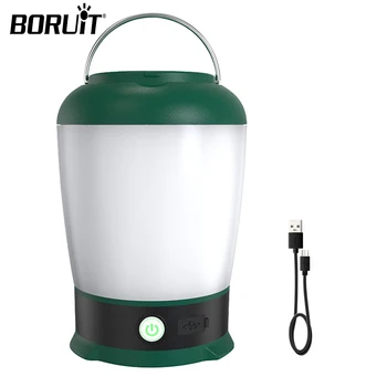 26 * LED kamp ışık taşınabilir açık hava aydınlatması USB-C şarj edilebilir kamp feneri su geçirmez çadır yürüyüş gece lambası asılı lamba