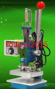 R1013 Damgalama Makinesi, deri yazıcı, Kırma makinesi, sıcak folyo damgalama makinesi, işaretleme basın, kabartma makinesi(10x13 cm)