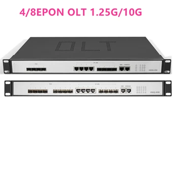 4/8 EPON OKT 4/8 PON bağlantı noktası OKT GEPON 4 SFP Açık yazılım 1.25 G / 10G SC WEB yönetimi Açık yazılım 4pon SFP PX20 + PX20 + + PX20+ + +