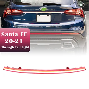 Araba ışıkları LED Kuyruk lamba donanımı Hyundai Santa FE İçin IX45 2020-2022 İle Kuyruk İşık Oto Aksesuarları Sıralı Sinyal