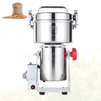 800G 1000G Ot Değirmeni Kahve Makinesi Büyük Kapasiteli Tahıl Baharat Değirmeni Buğday Karıştırıcı Kuru Gıda Değirmeni