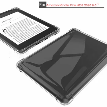 Silikon Kılıf Amazon Kindle Yangın HD 8 İçin 2020 8.0 
