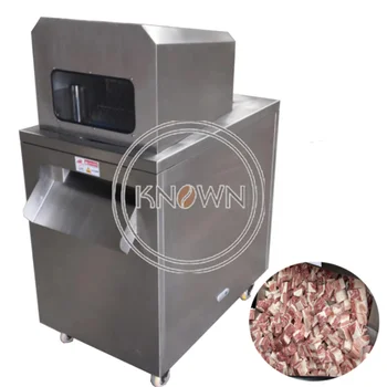 Ticari Otomatik Dondurulmuş metal kesme makinesi Kaburga Kesme Makinesi Tavuk Ördek Sığır Eti Ve Koyun Kesme Makinası