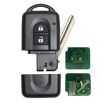 Araba Anahtarsız Giriş Uzaktan Anahtar ile 2 Düğme 433 MHz ID46 Çip için 285E34X00A 285E3EB30A