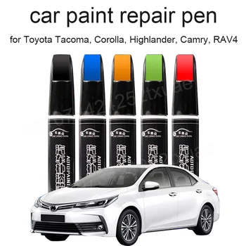 Araba boyası Çizik Onarım Kalem Toyota Camry için Araba rötuş Kalem Aksesuarları Beyaz Siyah Kırmızı Mavi
