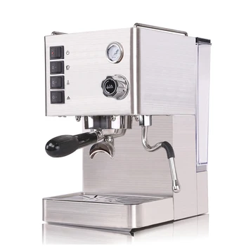 Kahve Makinesi Ev Büyük Kapasiteli Yarı Otomatik Espresso Kahve Makinesi İtalyan Ticari Yarı Otomatik Espresso makinesi EG