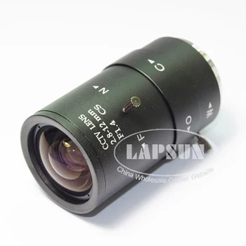 Manuel IRİS ZOOM ODAK 2.8 mm ~ 12mm CS Dağı CCTV Kamera Lens Büyük Görsel Alan ( SSV02812 )