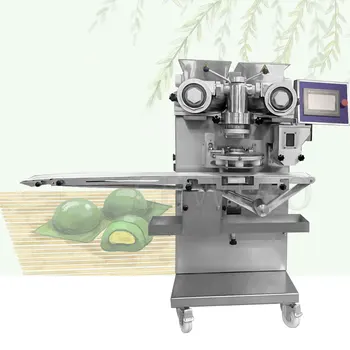 Falafel Şekillendirme Makinesi Otomatik Kebbeh Kubba İçli köfte Makinesi Küçük Ananaslı Kek Dondurma Mochi Kaplama Makinesi