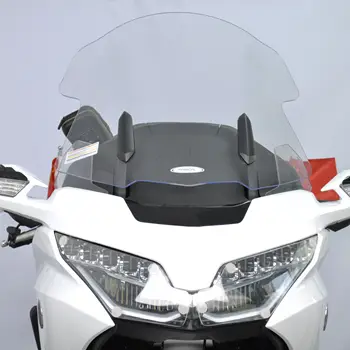 26 İnç Motosiklet Ön Genişletilmiş Cam Cam rüzgar deflektörü Kalkanı Honda Goldwing GL1800 GL1800B F6B 2018-2023 ADET