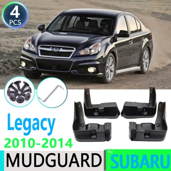 Subaru Legacy Sedan için 2010 2011 2012 2013 2014 Çamurluk Çamur Flaps Guard Sıçrama Flap Çamurluklar Araba Aksesuarları