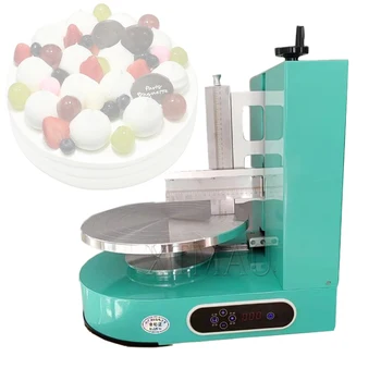 Tam Otomatik Kek Makinesi Krem Dağıtıcı Seyreltici Elektrikli Kek Krem Dekorasyon