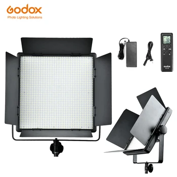 Ücretsiz DHL!Godox LED1000C Stüdyo Video İşığı Lambası Kamera Kamera için Kablosuz Uzaktan Değiştirilebilir Sürüm 3300K-5600K