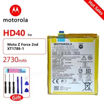Orijinal Yeni Motorola HD40 Pil Moto Z Kuvvet 2nd Moto Z Kuvvet 2nd gen Moto Z2 Kuvvet XT1789-1 XT1789-06 2730mAh SNN5987A