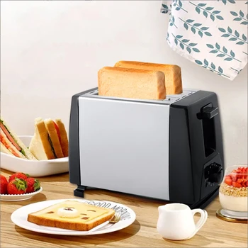 Sandviç Makinesi Tost Makinesi Fırın Pişirme Mutfak Aletleri Ev Paslanmaz Çelik Tost İki Adet Kahvaltı Ekmek Hafif gıda yapma makinesi