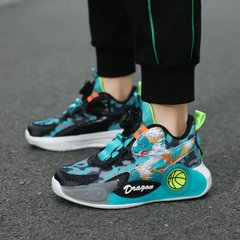 Çocuk Sneakers rahat ayakkabılar Erkekler için Örgü Rahat Yüksek Kaliteli Koşu Spor Çocuk Kız Düz Nefes Ayakkabı
