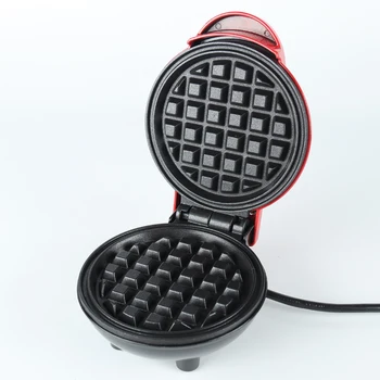 Elektrikli Mini Waffle makinesi Makinesi Mutfak Pişirme Aletleri Çocuklar için Kahvaltı Tatlı Pot Eşyaları Küçük Kızarmış Yumurta